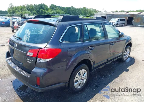 2011 Subaru Outback 2.5I from USA, damaged, VIN 4S4BRBAC2B3404515